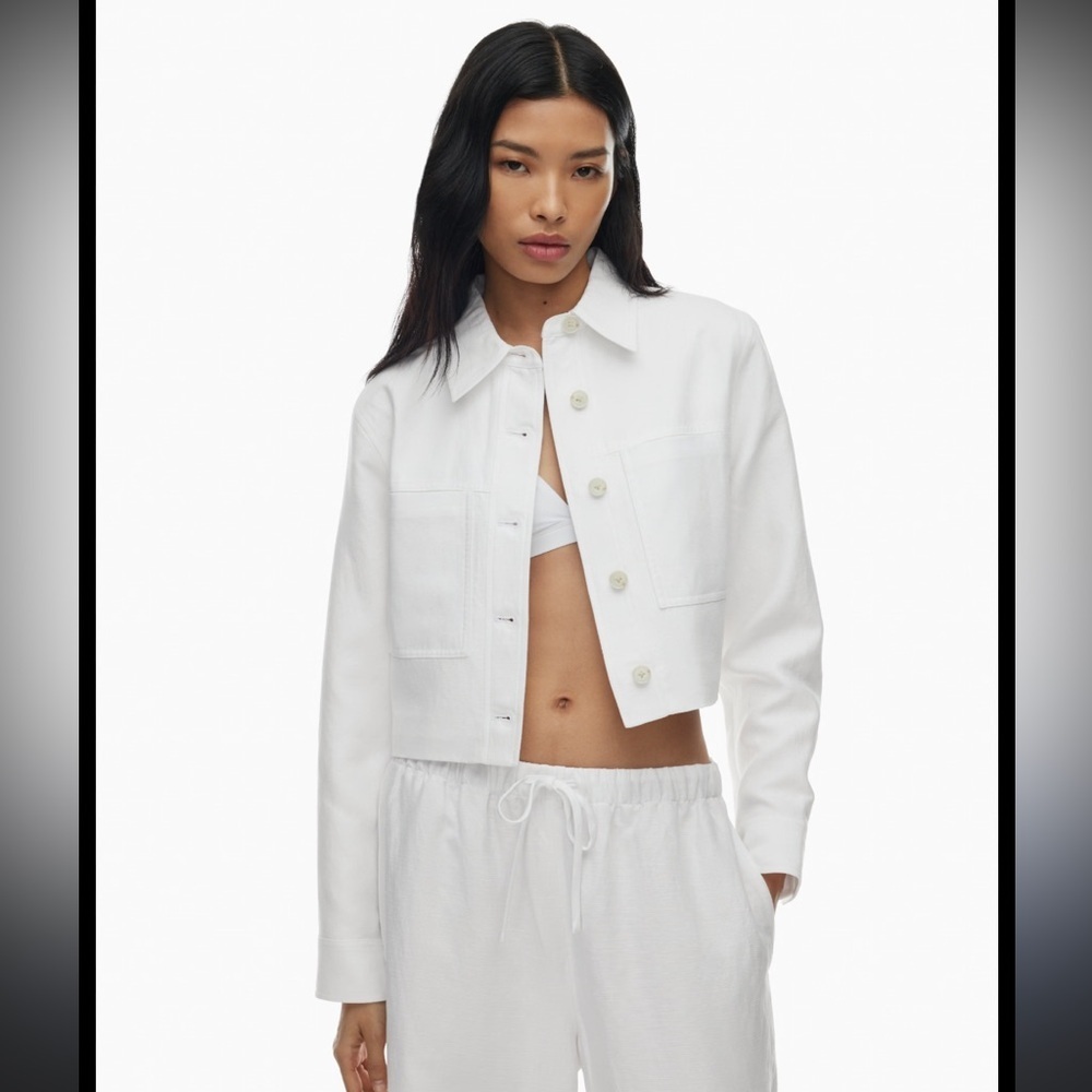 TNA Cozy White cozy Jacket